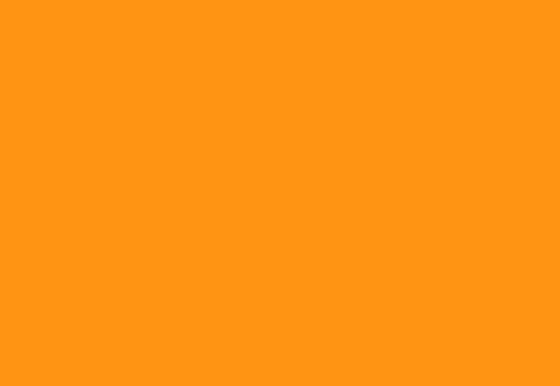 A solid orange rectangle fills the entire frame, perfect for sleek web design. The shade is bright and vivid, with no additional patterns, objects, or text present.